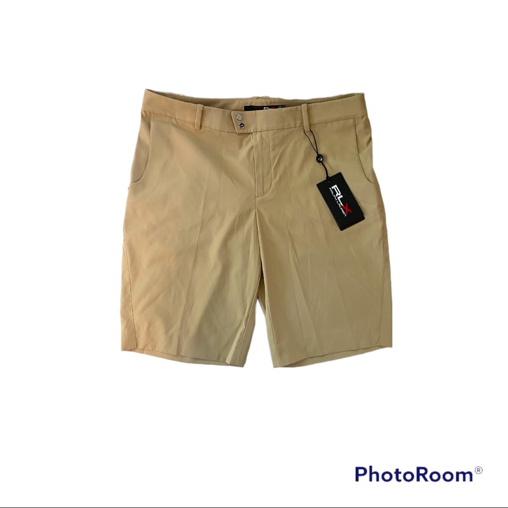 RLX Ralph Lauren Women's Par Golf Shorts - Beige Size 6